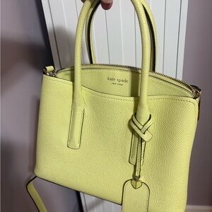 Kate Spade Yellow Leather Handbag
